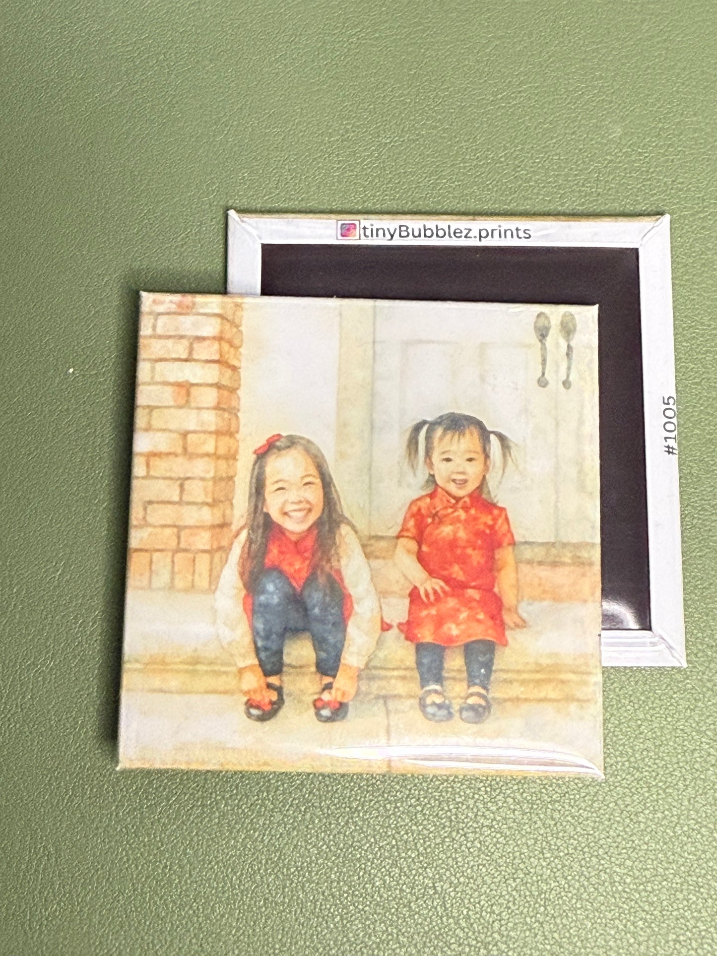 Set of 9 2.5”x2.5” Square