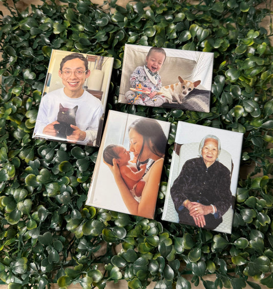 2"x3" Custom Photo Magnet Set of 6