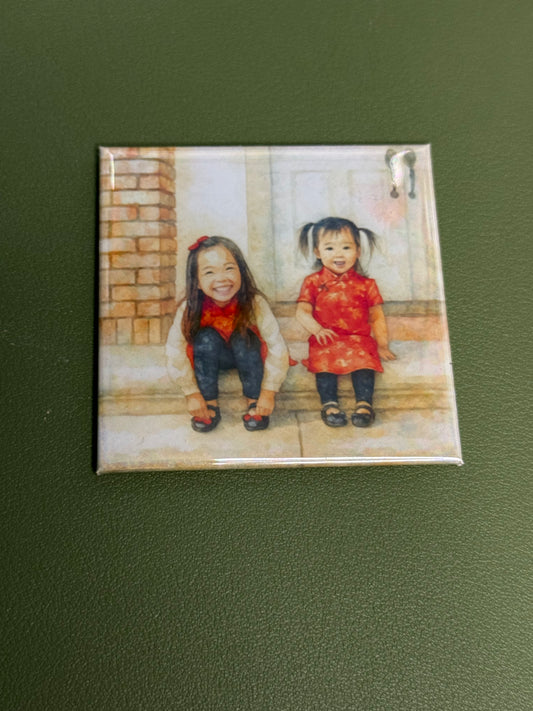 Set of 9 2.5”x2.5” Square