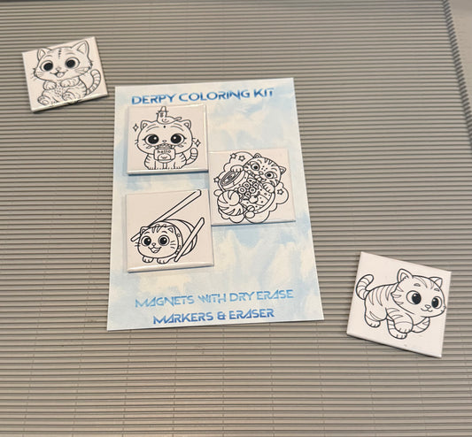 Kpop Hunter Coloring Magnet Kit
