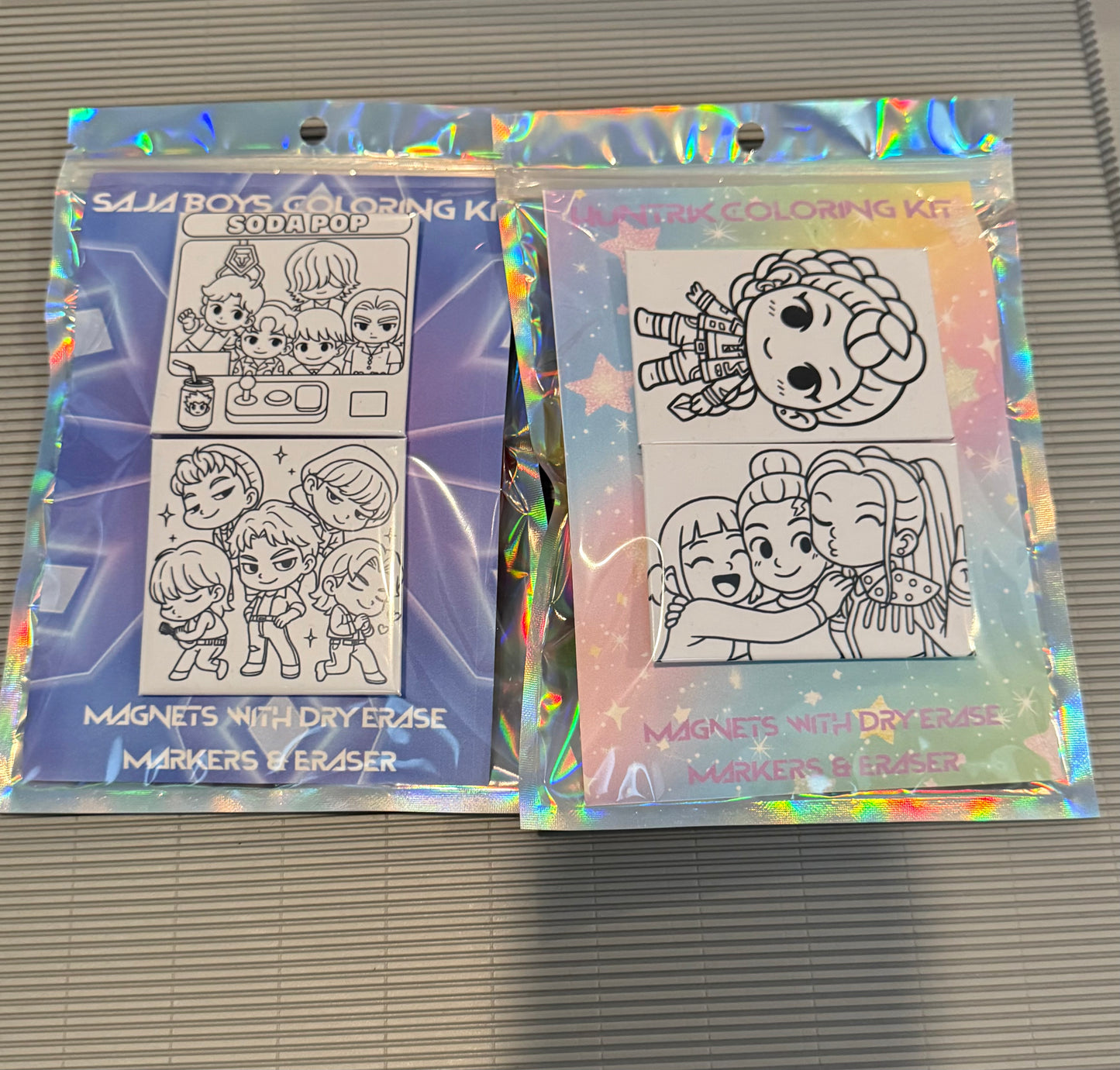 Kpop Hunter Coloring Magnet Kit